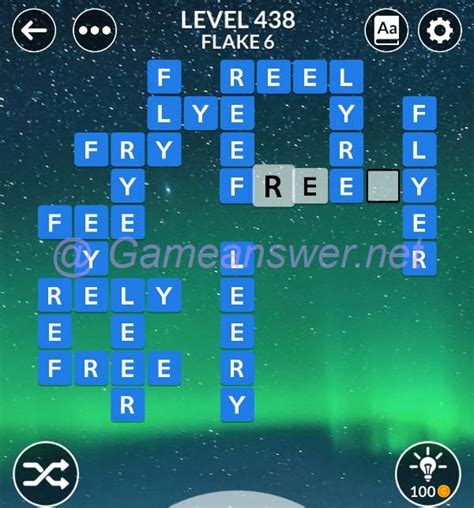 It is the second week of a series; I win the first week so I have the biggest possible crown. . Wordscapes 438